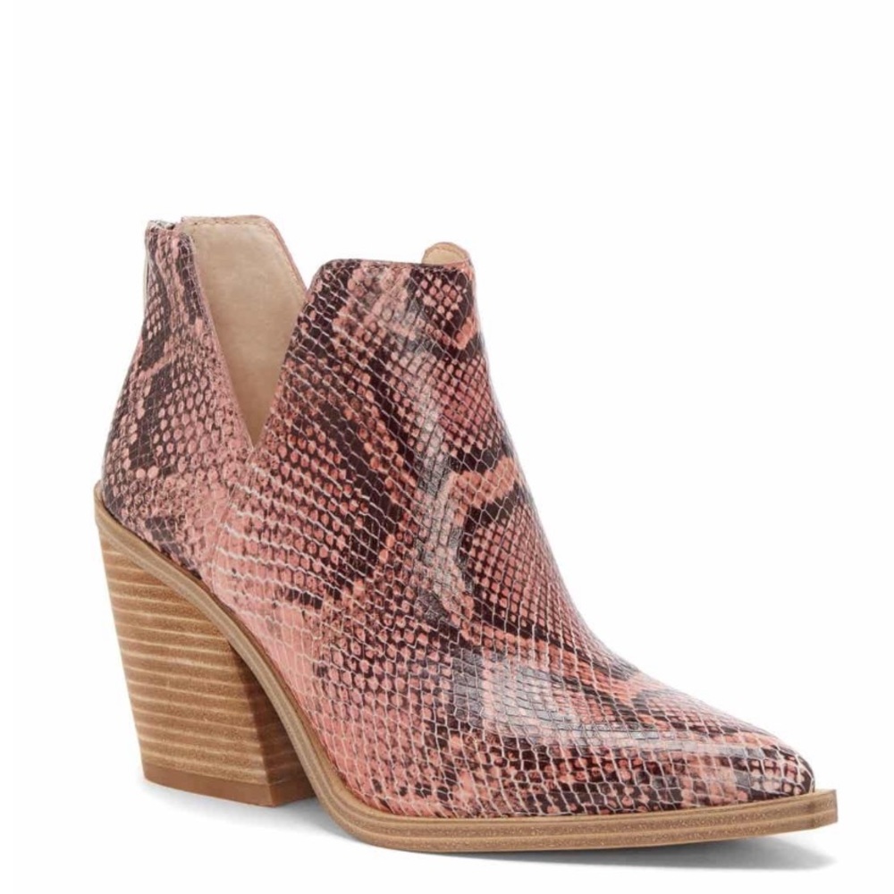 Vince Camuto Gigietta Snake Skin Bootie